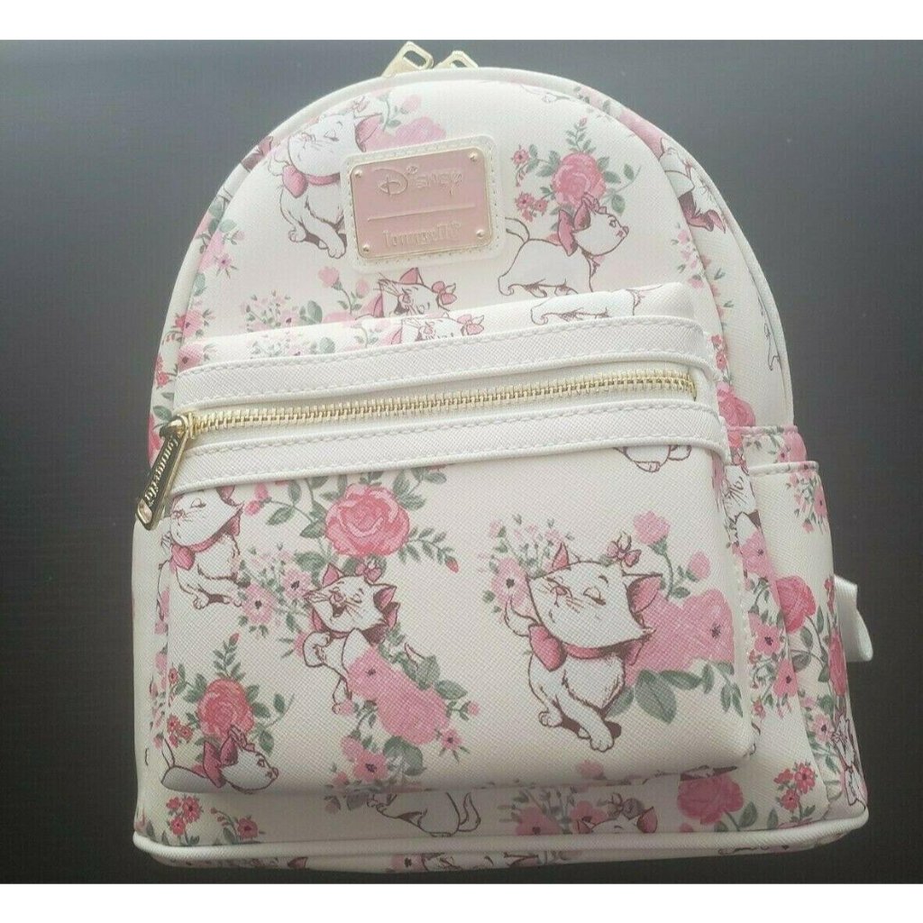 Loungefly Disney Marie Aristocats White Backpack
